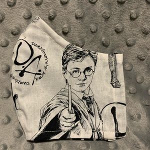 Child kid 7-12 yrs Handmade face mask Harry Potter